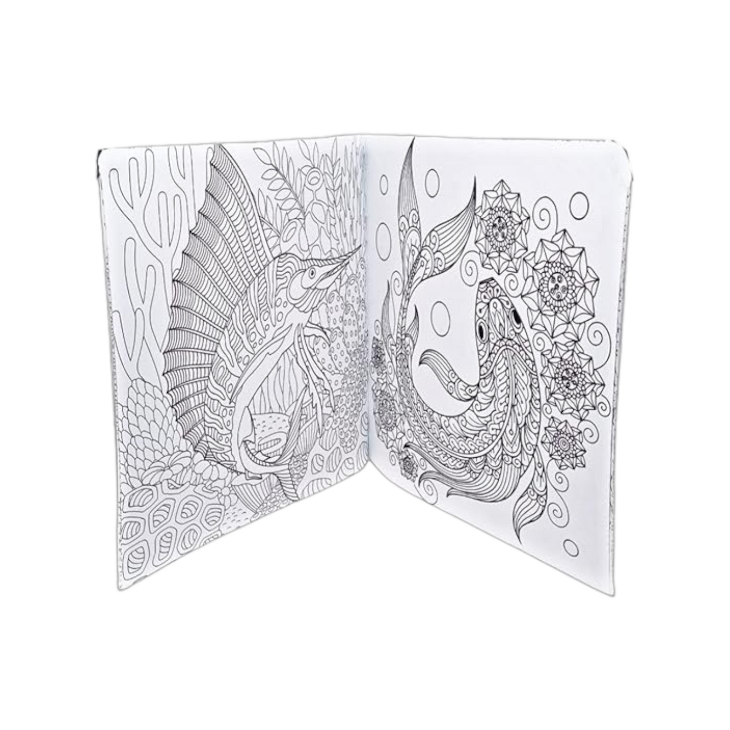 Coloring Book 24 Professional Drawing  Under the Sea