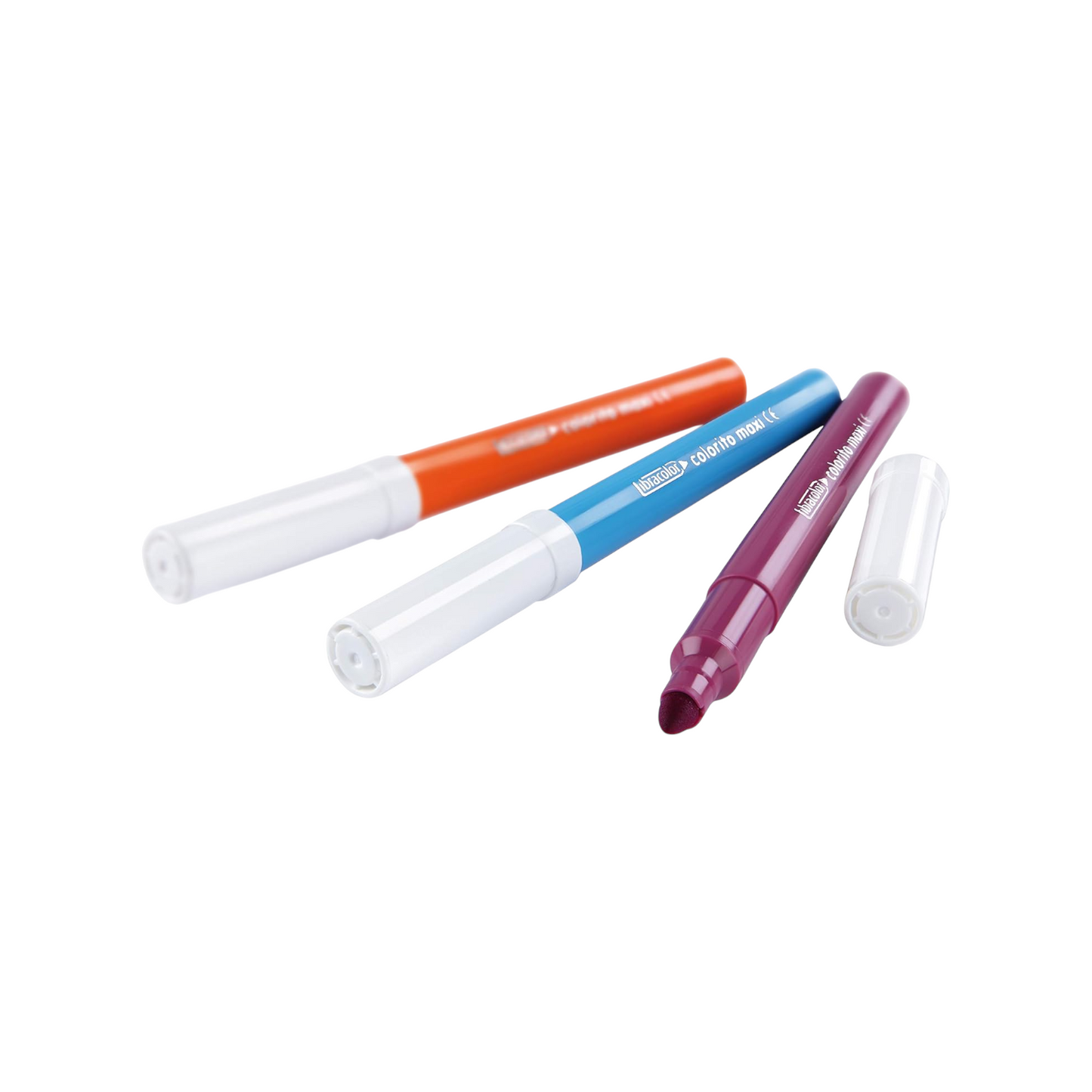 Fibracolor Bipunta Double Ended Fibre Colouring Pens Super Washable - Pack of 12