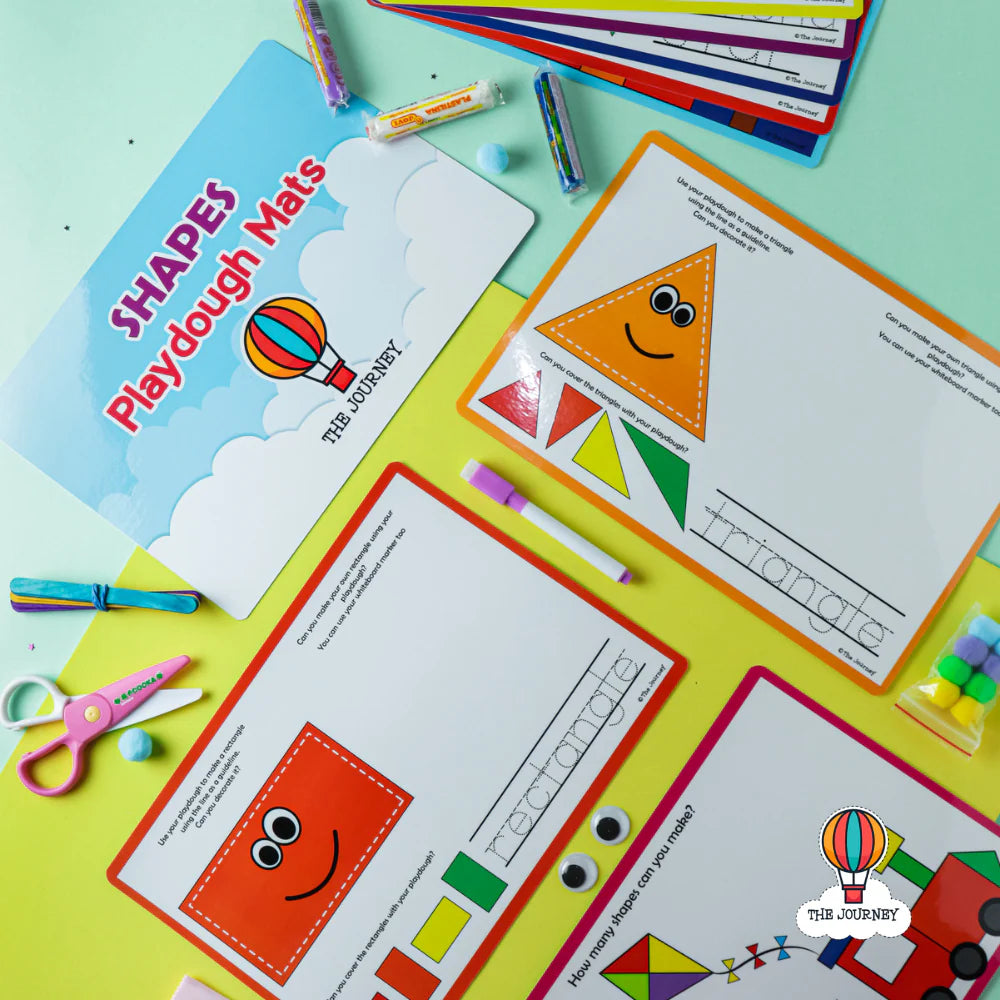 Shapes Playdough Mats