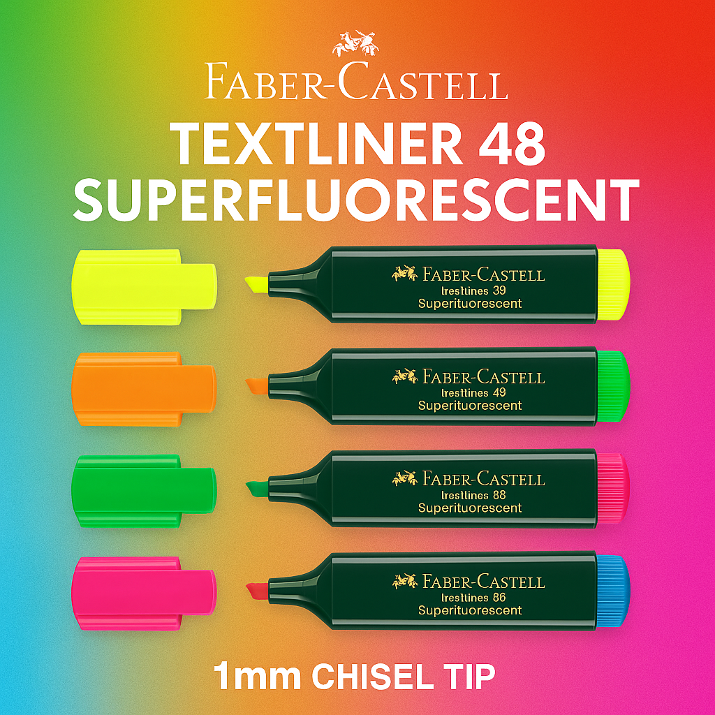Faber-Castell Phosphorescent Highlighter Pen