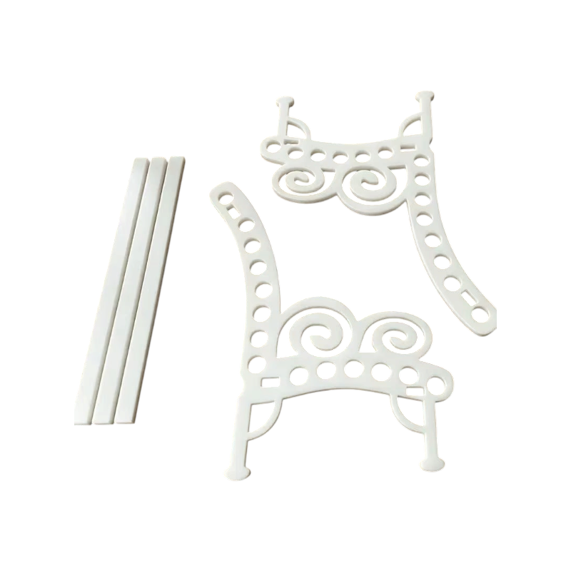 Elite Stationery House 3D printed white mini stool-shaped pencil holder parts for desk organization.