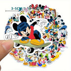 50 Vinyl Stickers - Official Disney Mickey Mouse Series