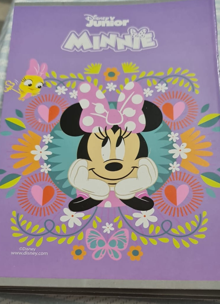 28 Pages Disney  Stapled A5 Notebook  English