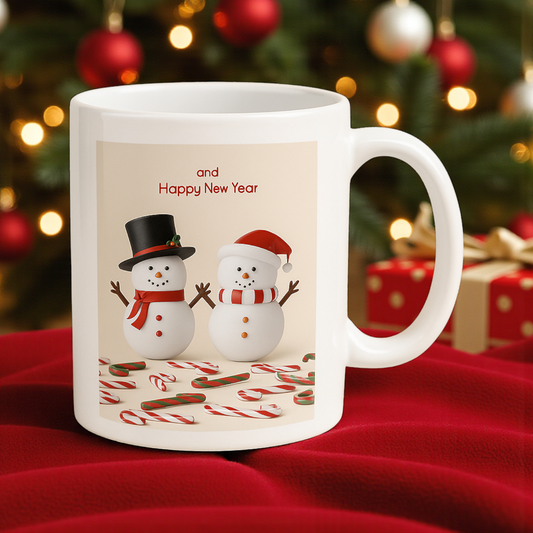 Snowman Personalised Mug