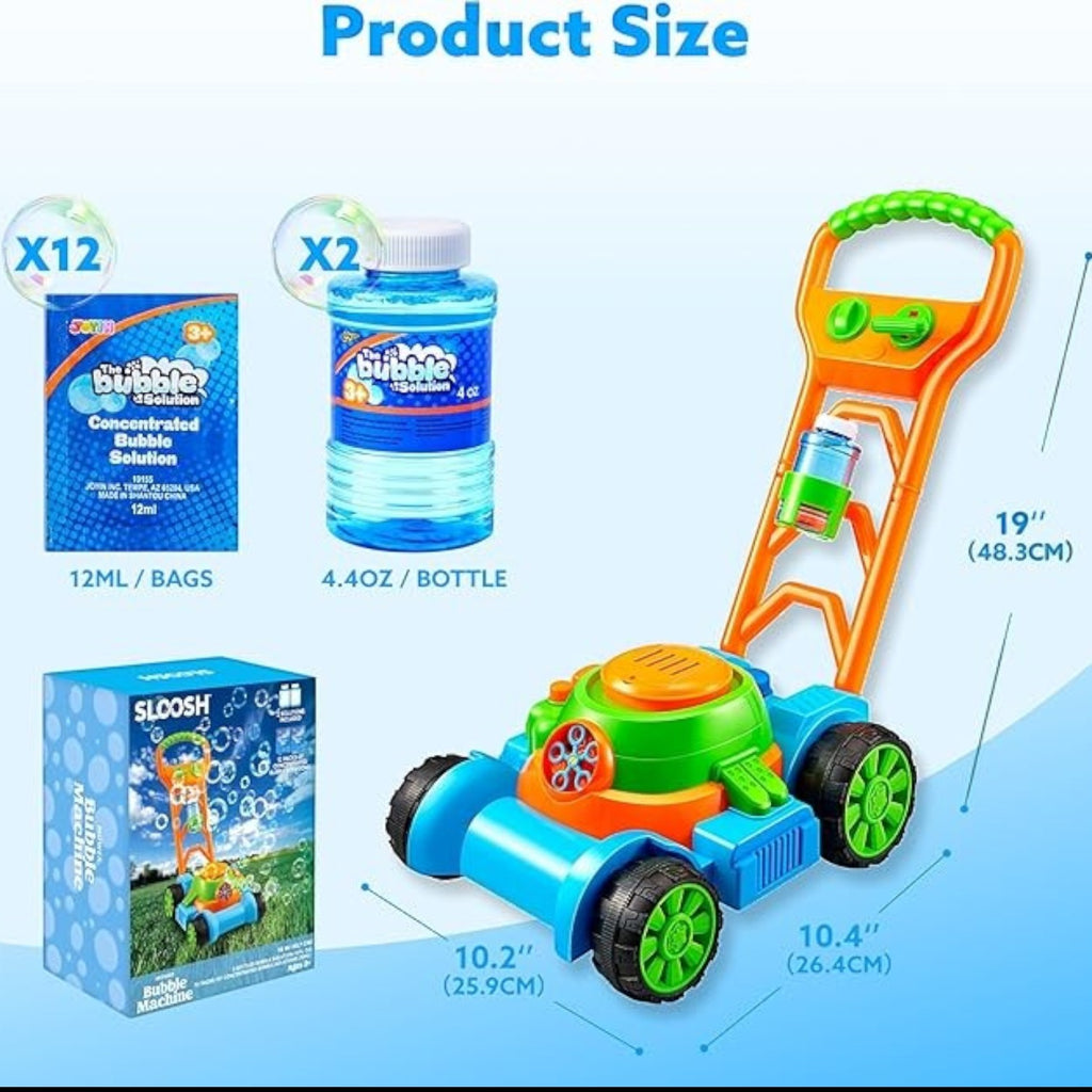 Kids Toys Bubble Machine Summer Outdoor Toys