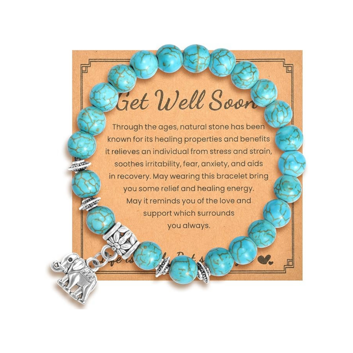 Bracelet for Women Elephant Beaded Bracelets