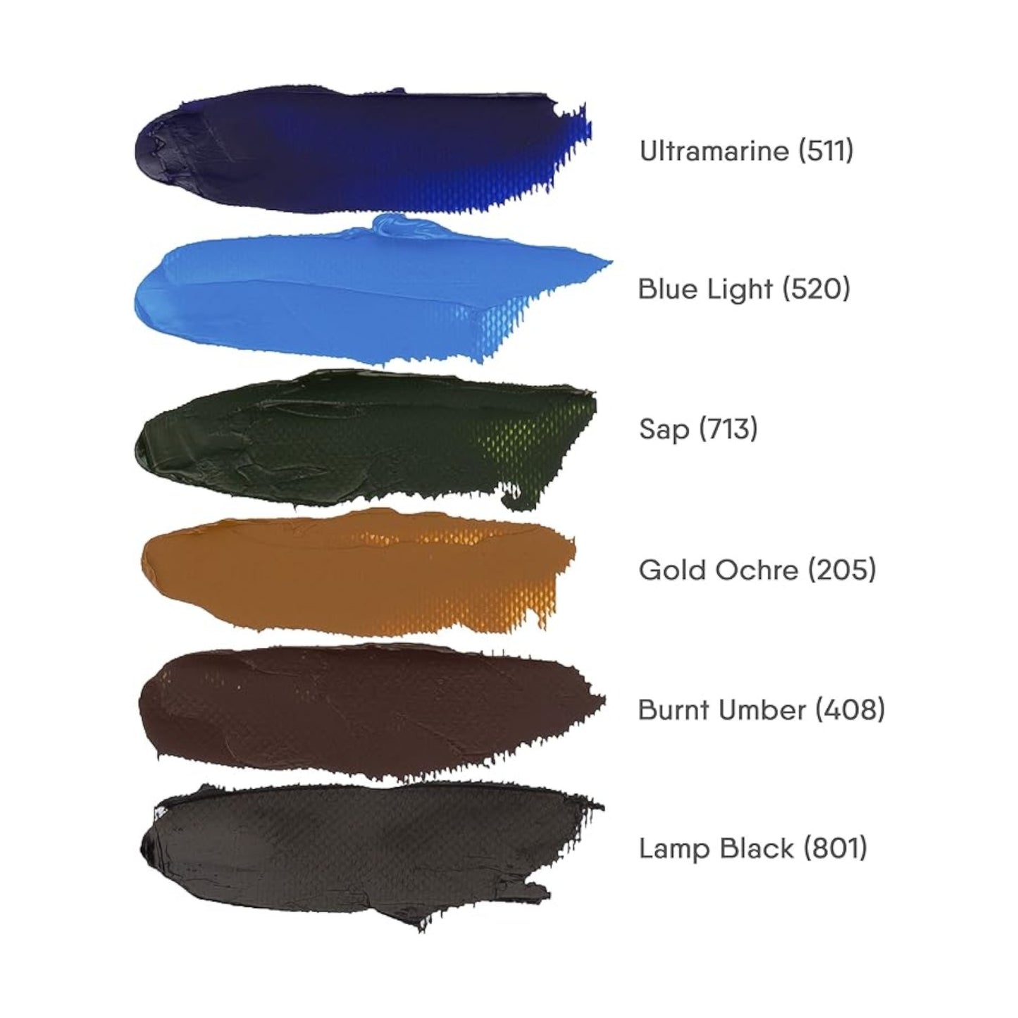 Sonnet 2641099 Oil Paint Tube 10 ml Set 12-Pieces