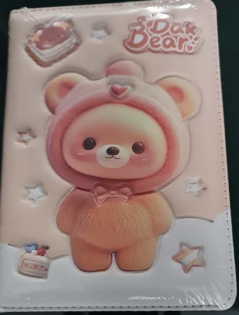 3D Squishy Notebook 17x12.5 cm - 132 Sheets