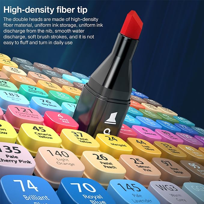 80 Deli Double Tip Sketch Marker, Regular, No. 70806