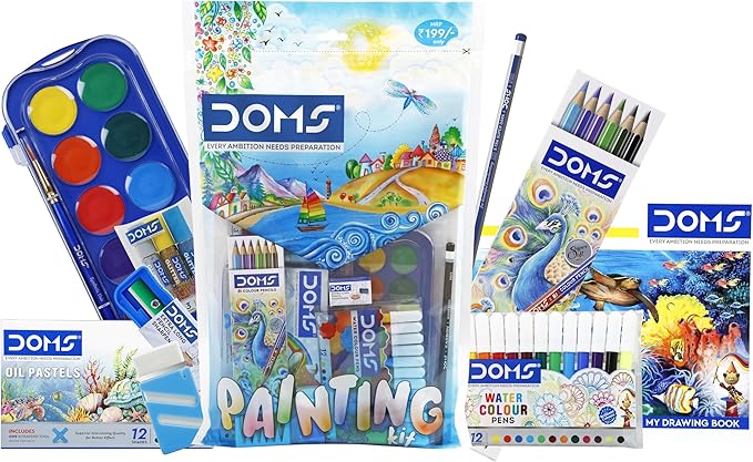 Art Maze Coloring Set 68 Pieces – by DOMS Model 80882
