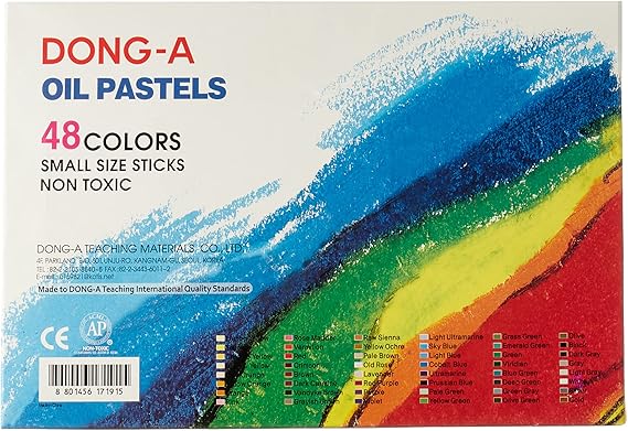 Dong-A Short Oil Pastel Set, 36 Colors