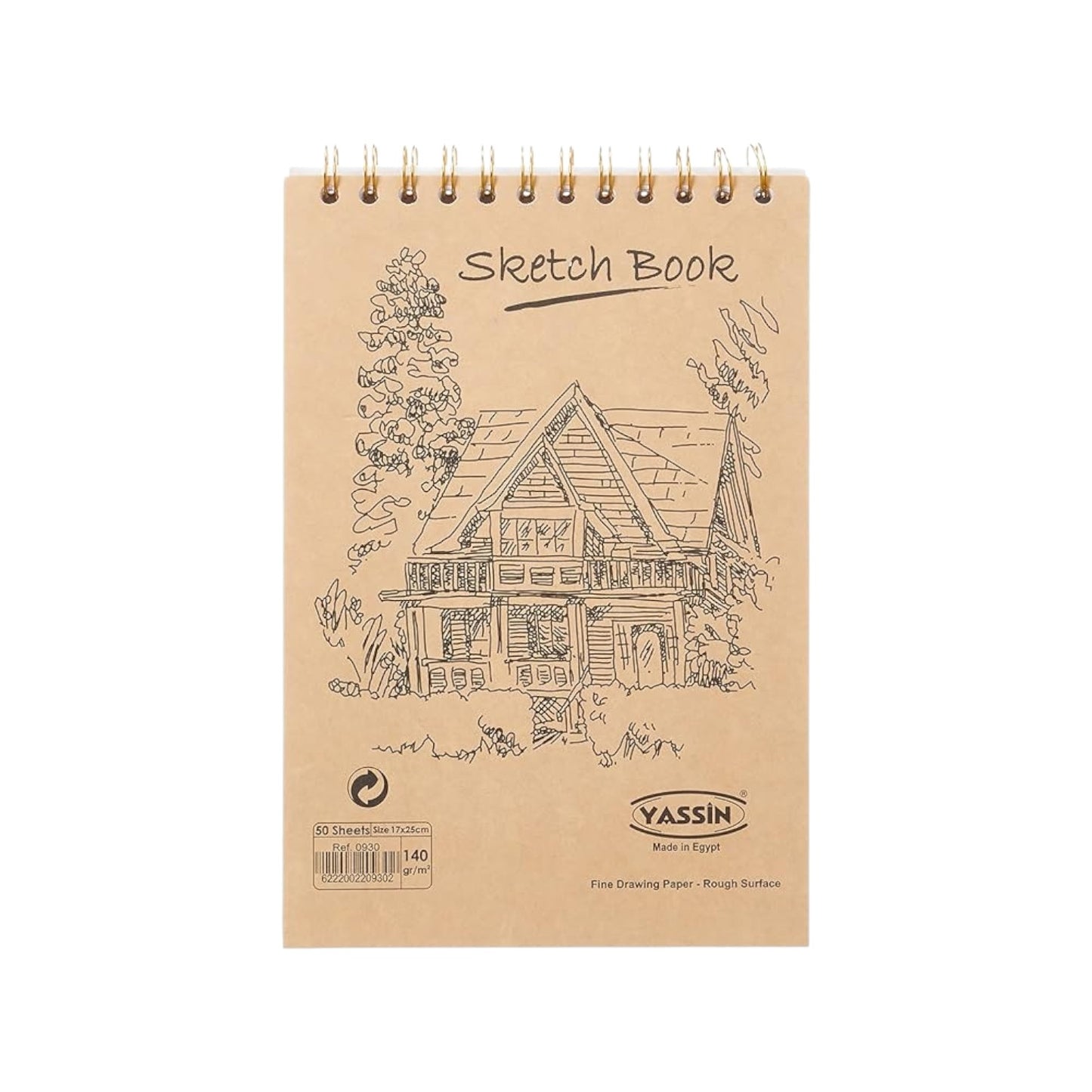 Yassin Sketch Book - Multi color