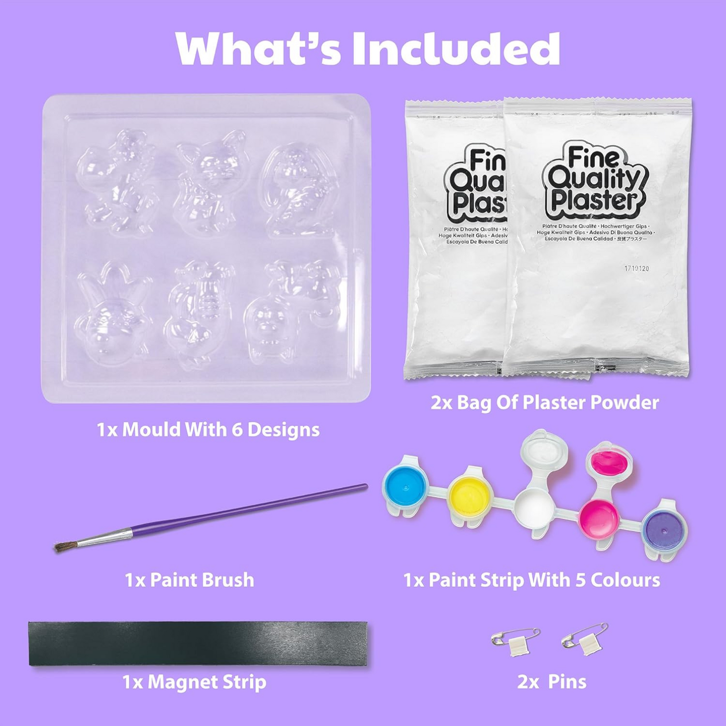 4M - Mould & Paint - Cute Pets 3539