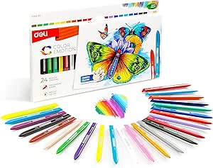 Deli-EC20000 Wax crayons