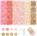 2780pcs Beads Bracelet Making Kit, Spacer Beads with Storage Box