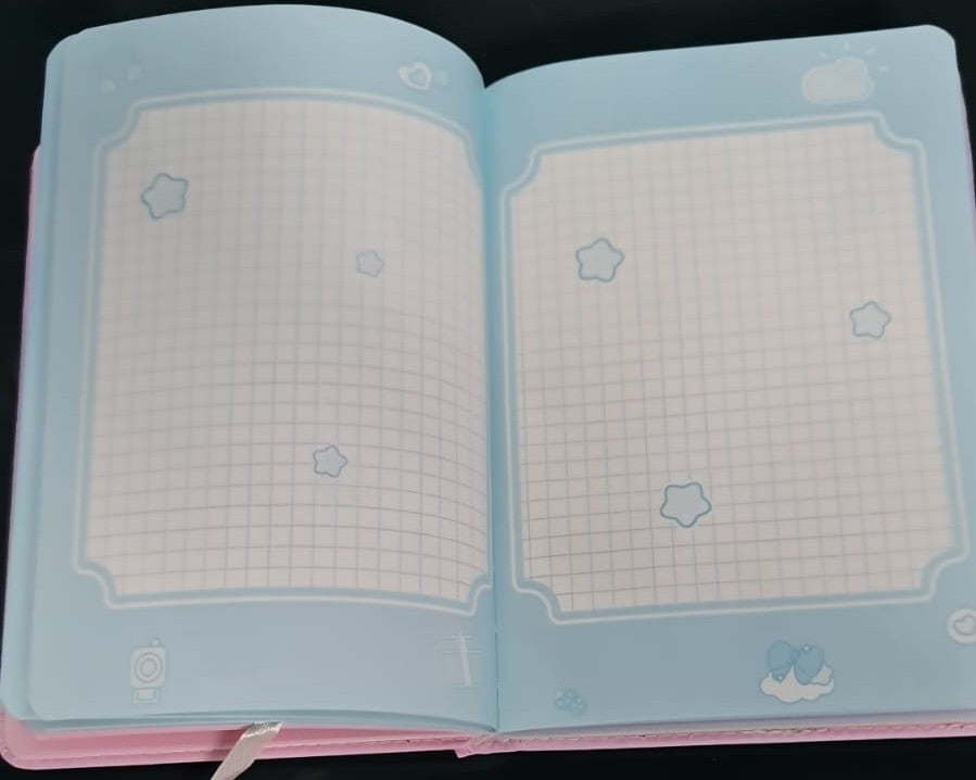 3D Squishy Notebook 17x12.5 cm - 132 Sheets