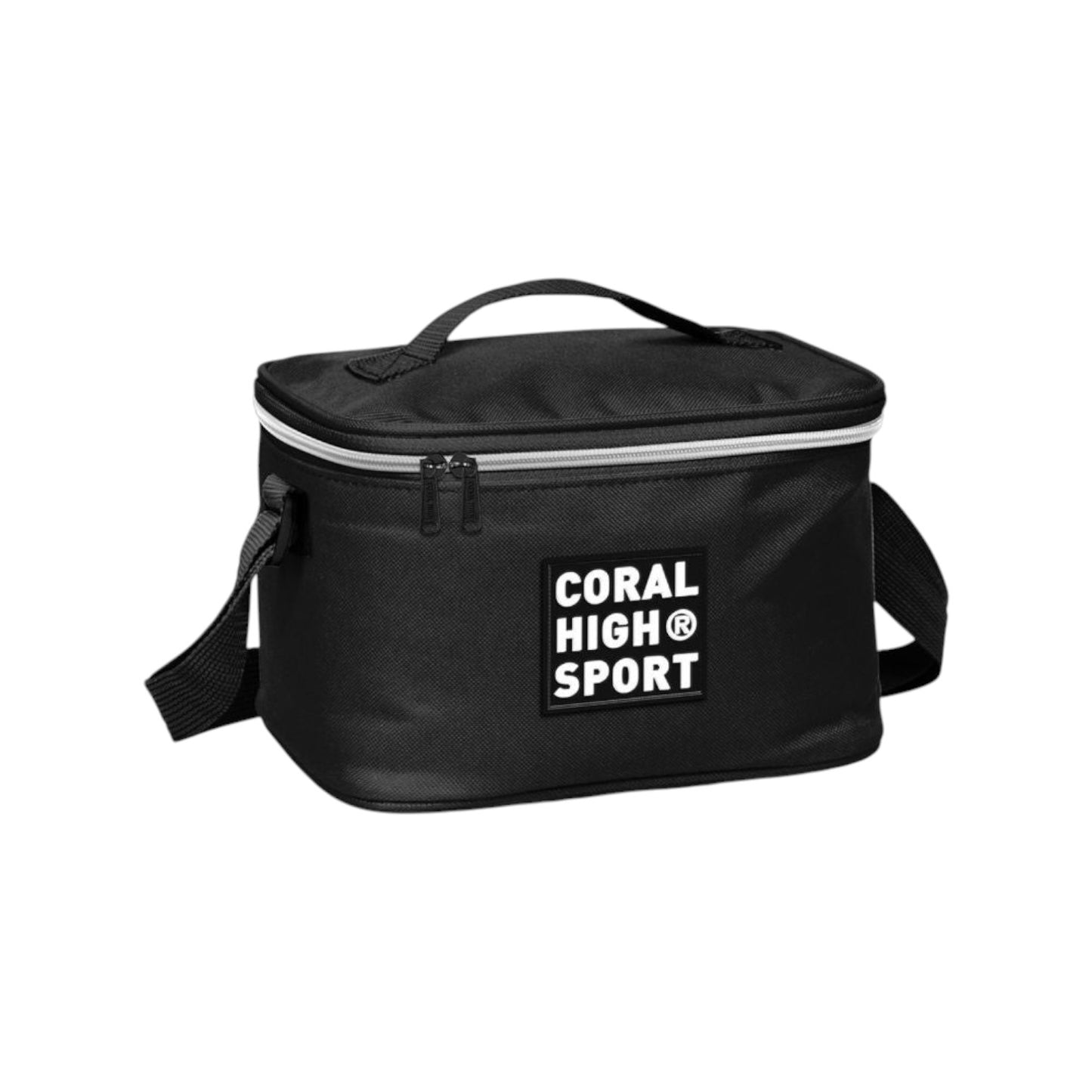 Coral High Sport Thermal Lunch Bag - Navy Blue Neon Orange