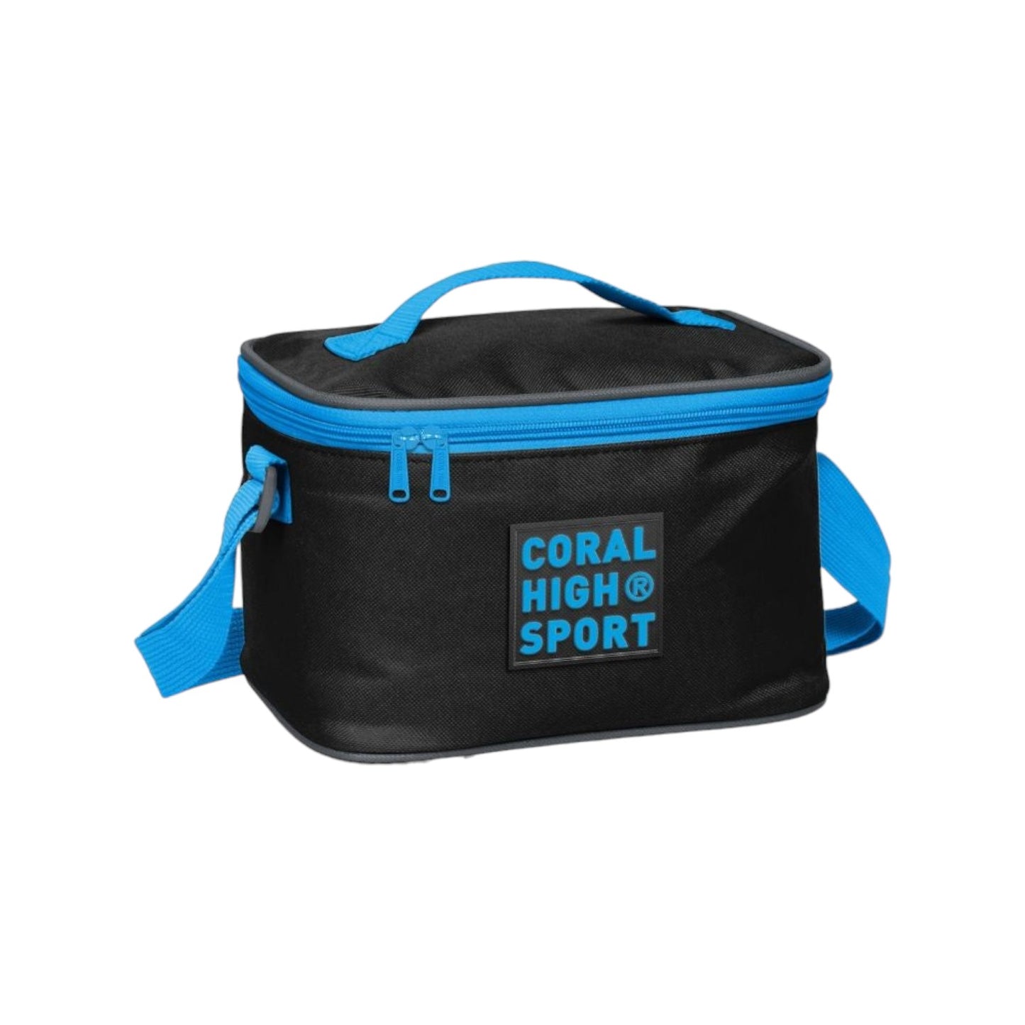 Coral High Sport Thermal Lunch Bag - Navy Blue Neon Orange