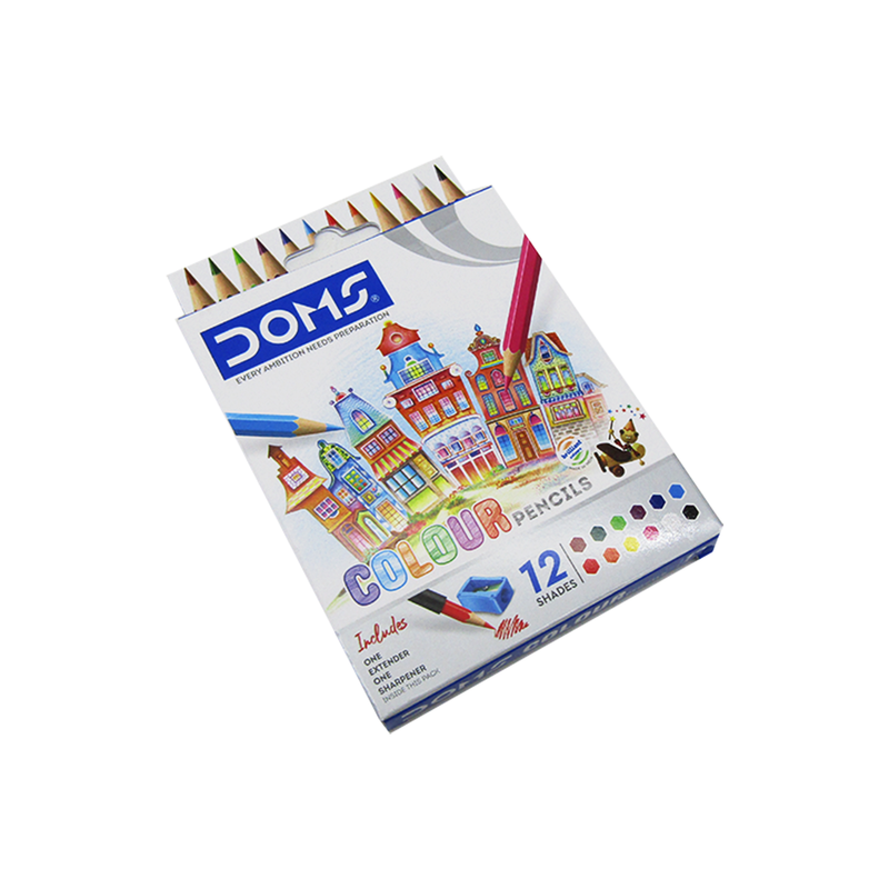 Doms 12 Short Pencil Colors