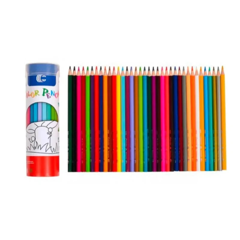 Set of colored pencils Acmeliae 36 colors, in a tube case