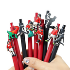 Football Sports Series Retractable Ballpoint Pens with Black Ink