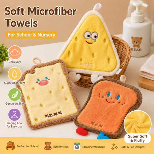 Soft Microfiber Towels For School & Nursery