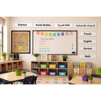 Motivational Subject Labels – Set of 8