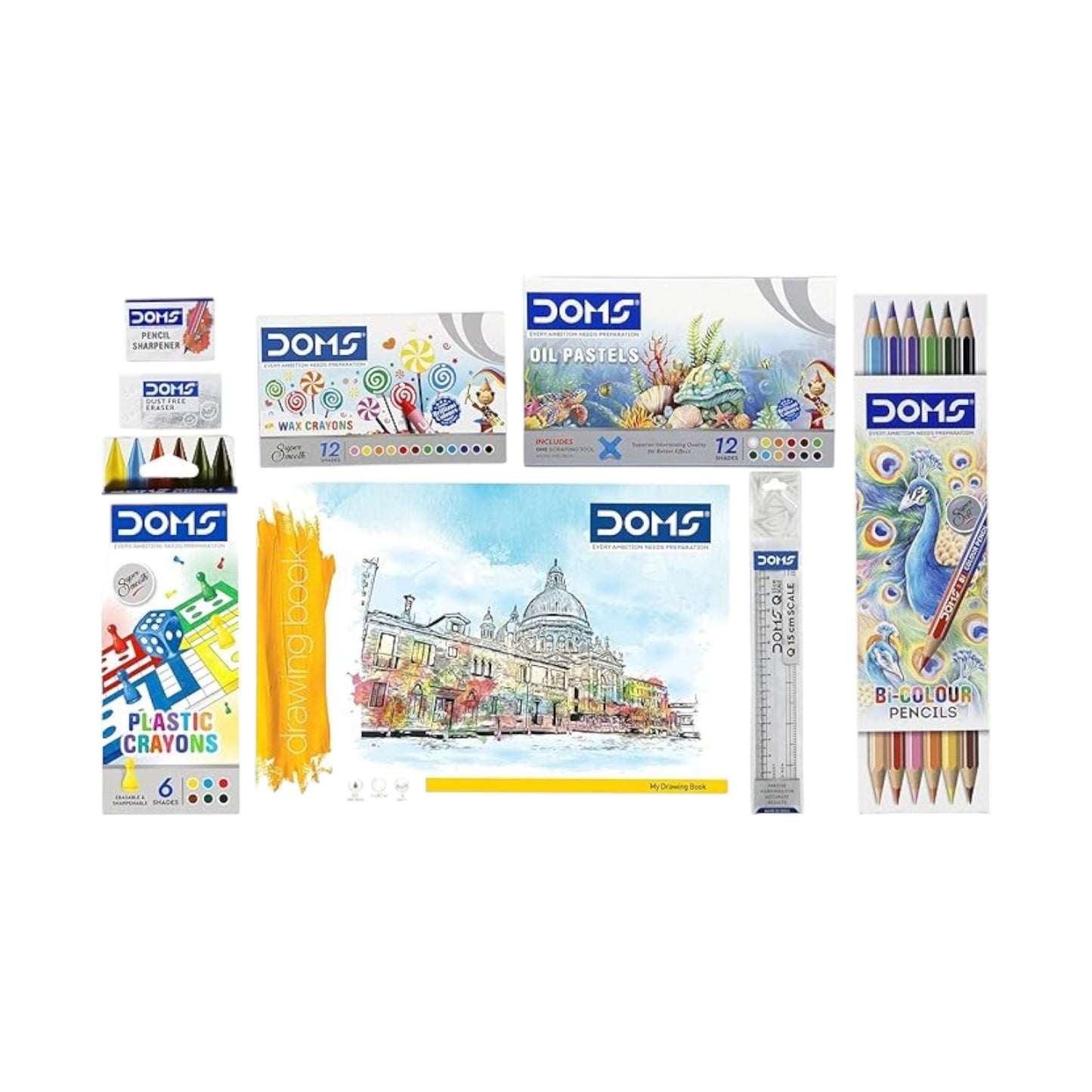 DOMS-Artsy Kit 8 Pieces