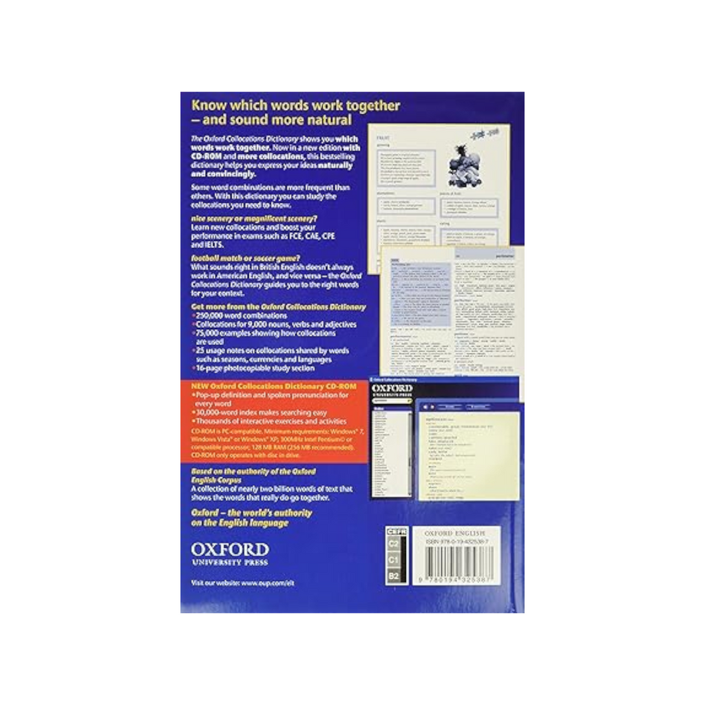 Oxford Collocations Dictionary for students of English