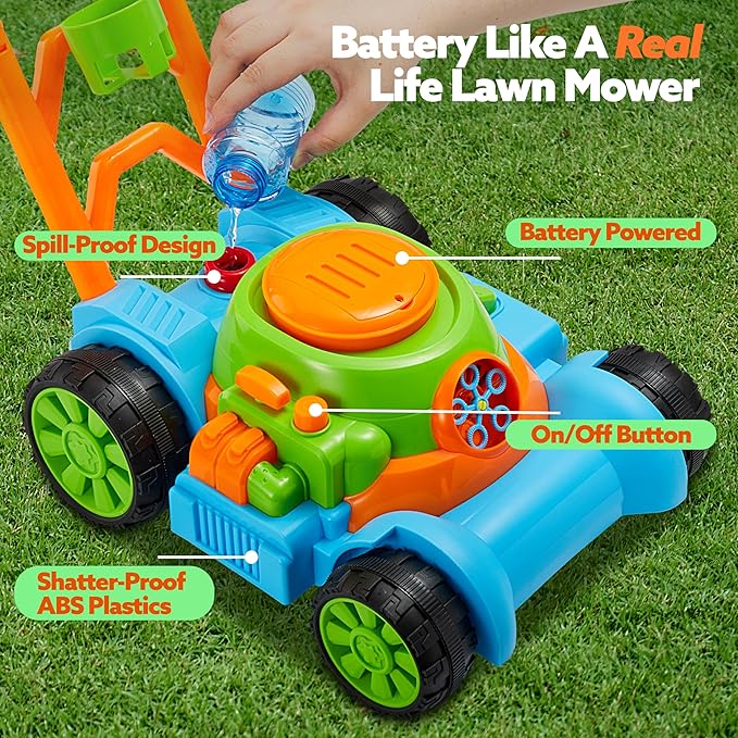 Kids Toys Bubble Machine Summer Outdoor Toys