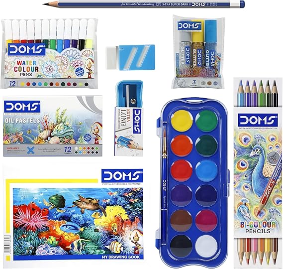 Art Maze Coloring Set 68 Pieces – by DOMS Model 80882