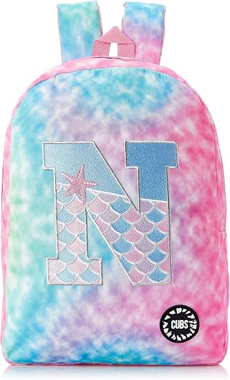 Cubs Big & Basic Special Embroidery Pink Tie Dye With Letter N Multi Color