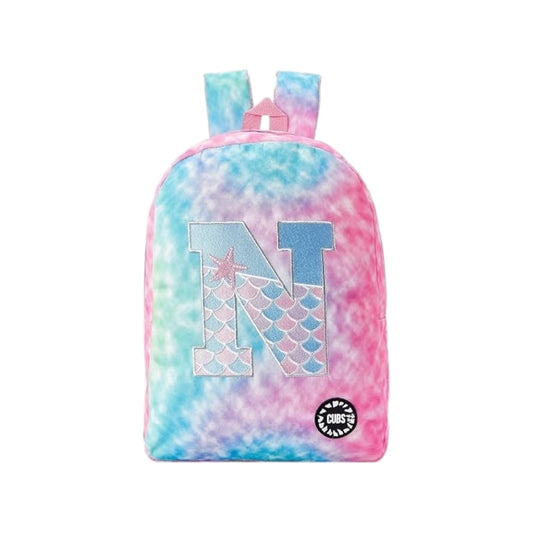 Cubs Big & Basic Special Embroidery Pink Tie Dye With Letter N Multi Color