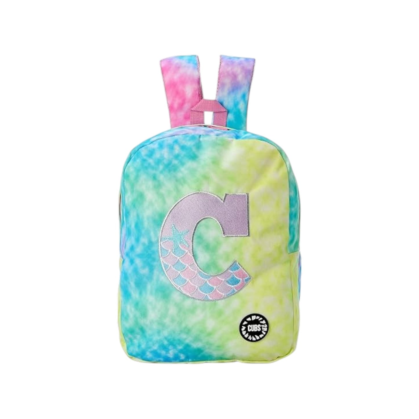 Cubs Big & Basic Special Embroidery Pink Tie Dye With Letter N Multi Color