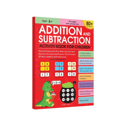 Addition and Subtraction Activity Book