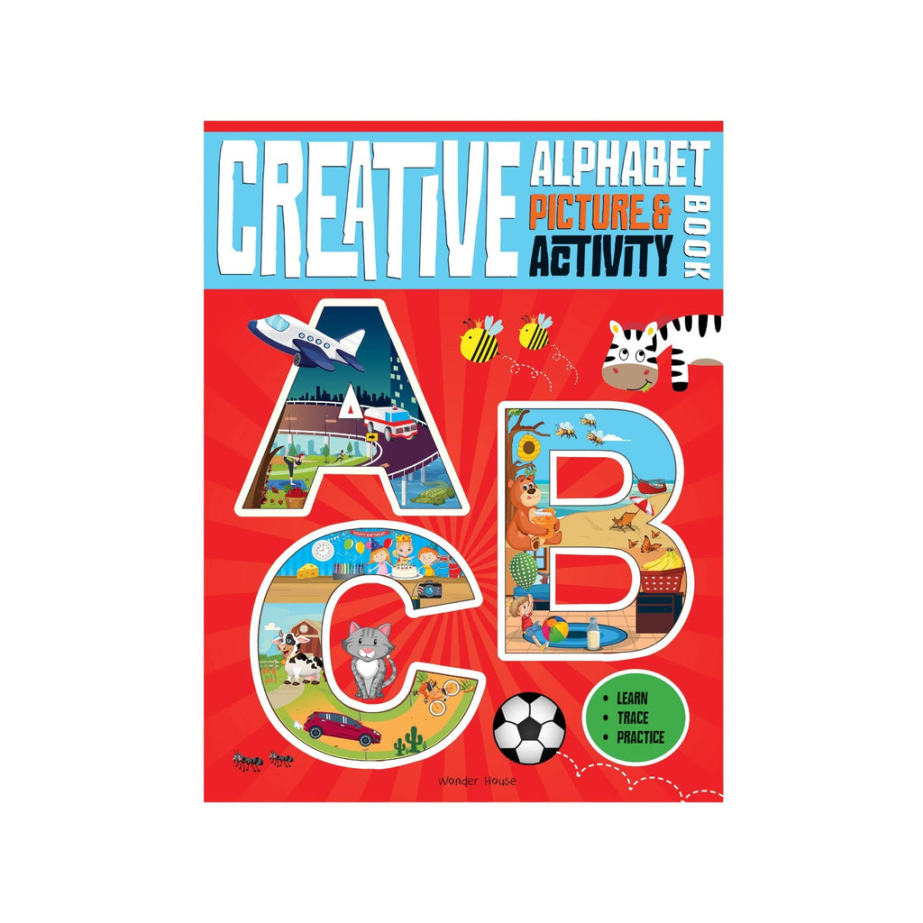 Activity & Educational Book – Creative Alphabets