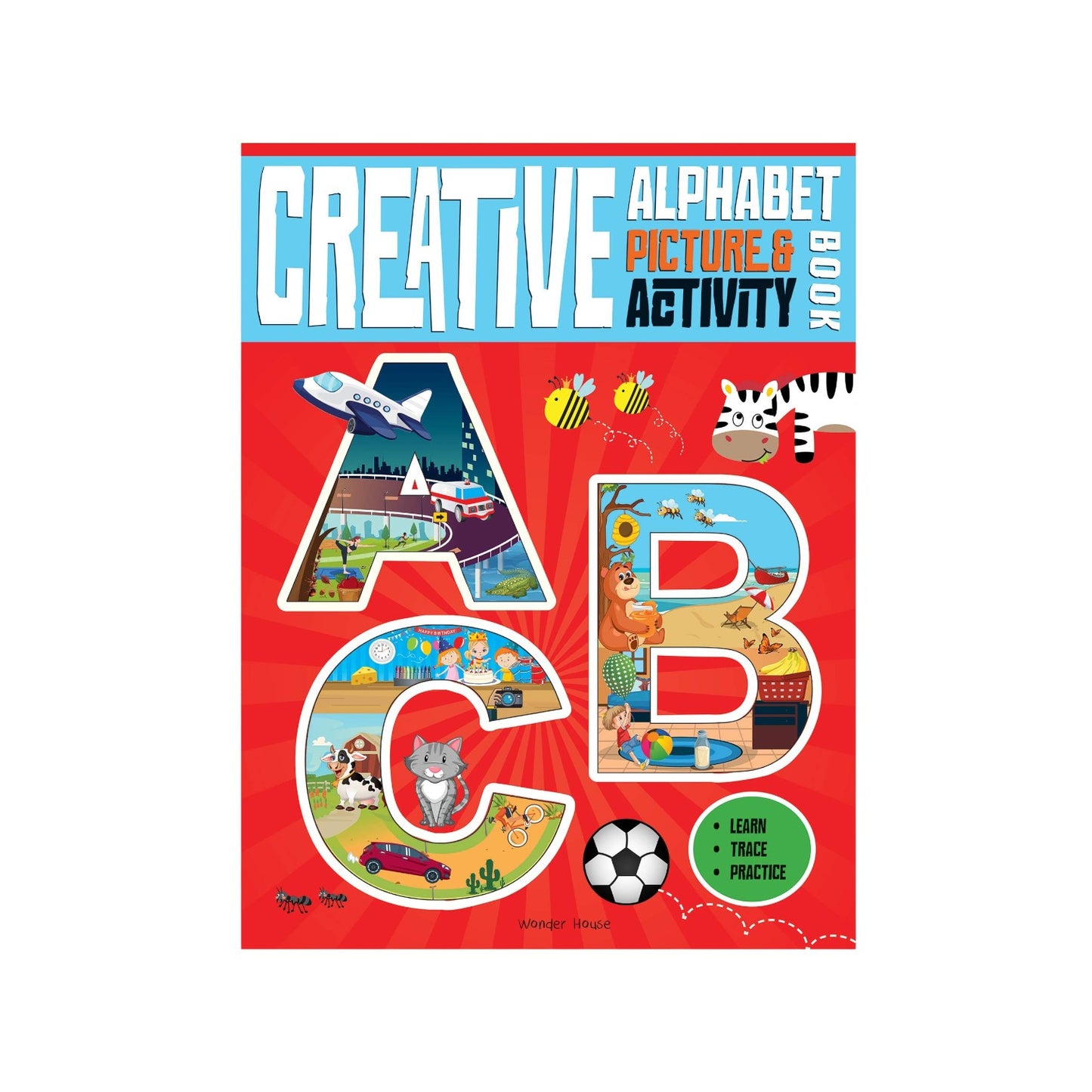 Activity & Educational Book – Creative Alphabets