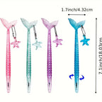 Mermaid Shape Rollerball Pen Fish Pens