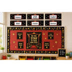 Hollywood Theme Subject Labels – Set of 6