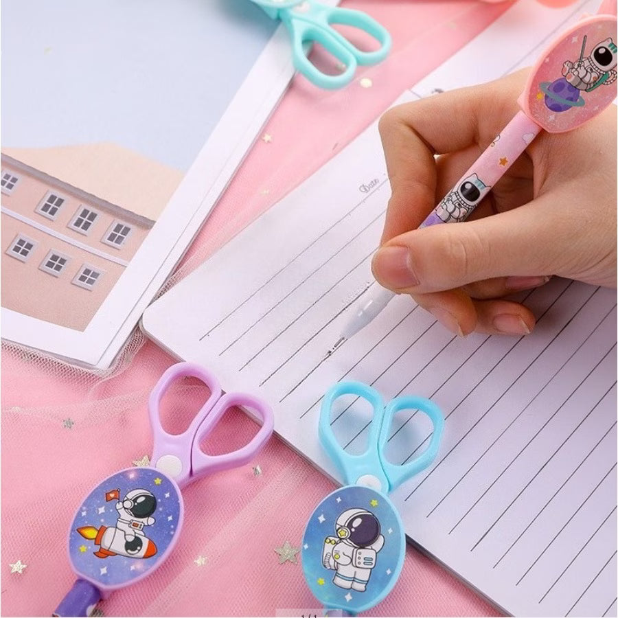 Scissor Shaped Neutral Pens 0.5 mm Black Ink  - 1 Pen