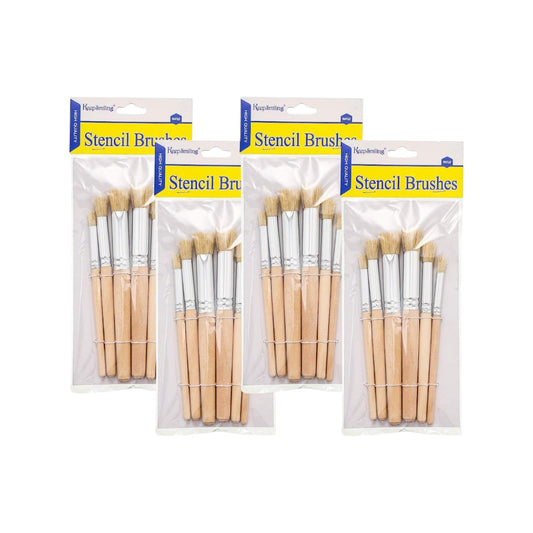 6-Piece Precision Paint Brush Set
