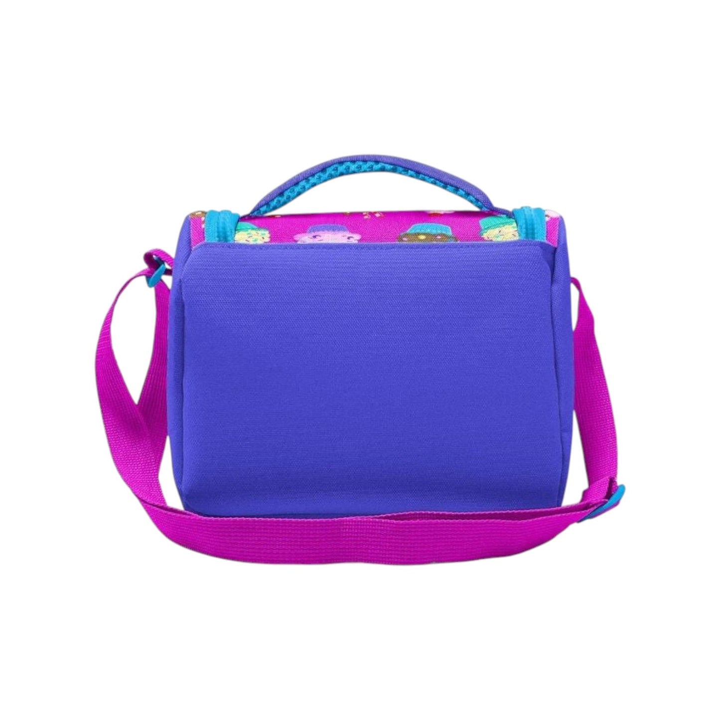 Coral High Kids Thermal Lunch Bag - Lavender Pink Cupcake Patterned