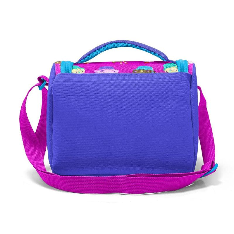 Coral High Kids Thermal Lunch Bag - Lavender Pink Cupcake Patterned