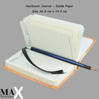 Hardcover Notebook – A6 – Lined – 100 Sheets