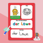 German Learning Mat – Letters Edition
