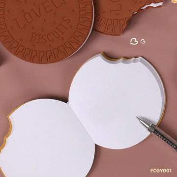 1pc Scented Cookie Chocolate Notebook Memo Pad Mini Notepad
