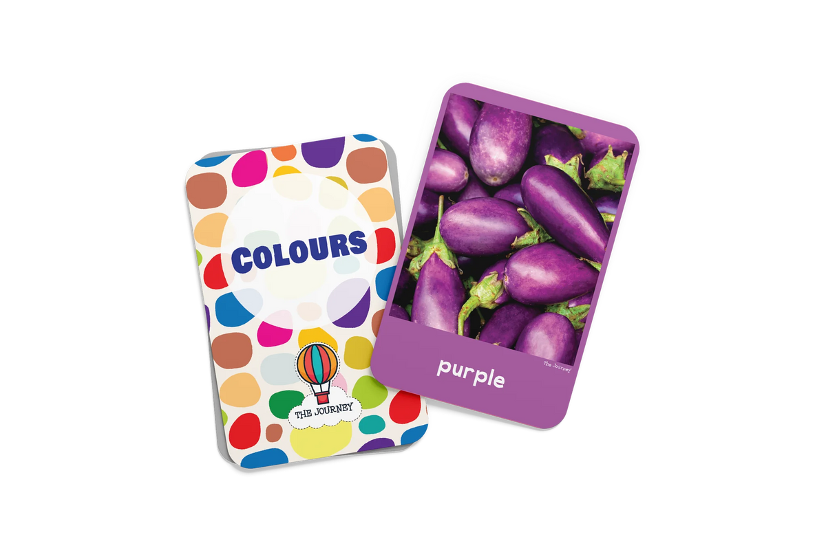 Interactive English Colours Flashcards