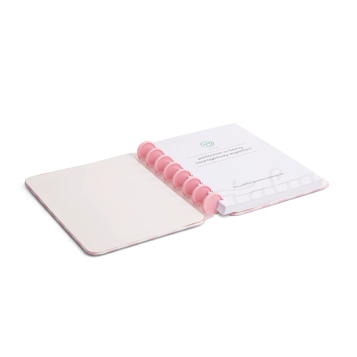 80 Printed Talia Hardcover Notebook-A5 Big Heart