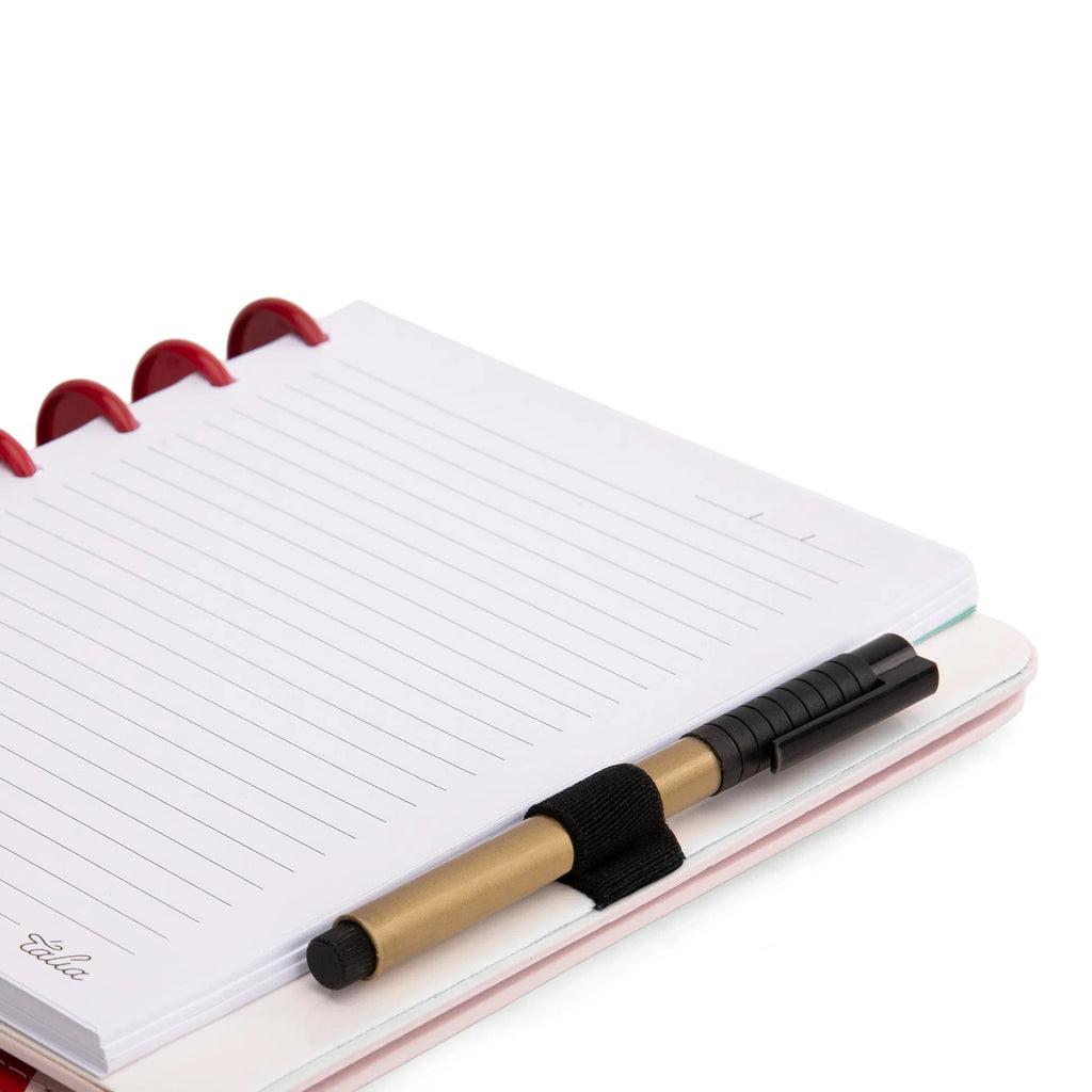 80 Printed Talia Hardcover Notebook-A5 Hearts