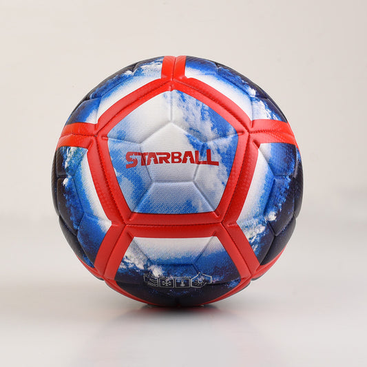 Football Starball (sewing) SM68- Phosphorescent in cyan color (A).. size 5